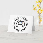 Das Spiel endet nie Karte (Gelbe Blume)