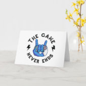 Das Spiel endet nie Karte (Gelbe Blume)