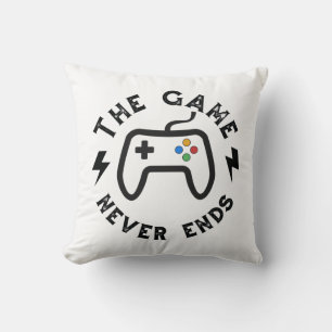 Das Spiel endet nie Kissen