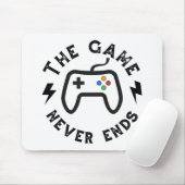 Das Spiel endet nie Mousepad (Mit Mouse)