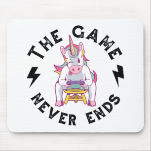 Das Spiel endet nie Mousepad