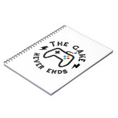 Das Spiel endet nie Notizblock (Linke Seite)