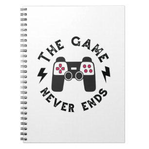 Das Spiel endet nie Notizblock