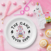 Das Spiel endet nie Pappteller (Party)