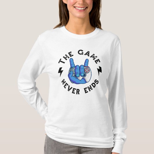 Das Spiel endet nie T-Shirt (Vorderseite)