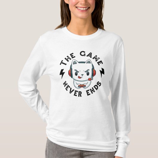Das Spiel endet nie T-Shirt (Vorderseite)