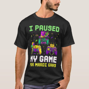 Das Spiel für Mardi Gras Video Game Mardi Gra gest T-Shirt