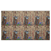Das Spiel in den Veilchen des Frühlings Stoff (Fat Quarter (45,7 x 55,9 cm))