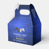 Das Spiel ist an! | Video Game Birthday Vielen Dan Geschenkschachtel (Rückseite)