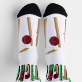 Das Spiel ist Cricket, Crew Socken (Oben)