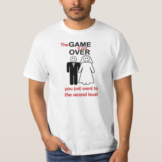 das Spiel ist nicht über T - Shirt (Vorderseite)