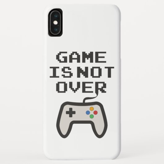Das Spiel ist noch nicht vorbei Case-Mate iPhone Hülle (Rückseite)