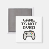 Das Spiel ist noch nicht vorbei Magnet (Vorderseite/Rückseite)