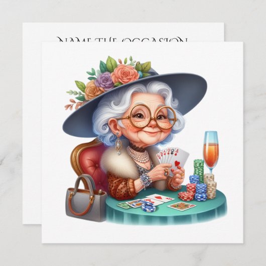 Das Spiel ist On Einladung (Vorne/Hinten)