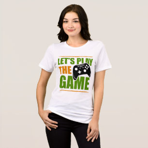 Das Spiel lass Tri-Blend Shirt