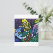 Das Spiel von Piliero Postkarte (Stehend Vorderseite)