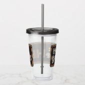 Das*SpielHERs Horizontales Logo Acryltrinkbecher (Rechts)