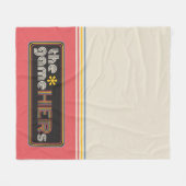 Das*SpielHERs Horizontales Logo Fleecedecke (Vorderseite (Horizontal))