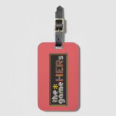 Das*SpielHERs Horizontales Logo Gepäckanhänger (Vorderseite Vertikal)