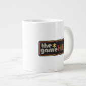 Das*SpielHERs Horizontales Logo Jumbo-Tasse (Vorderseite Rechts)