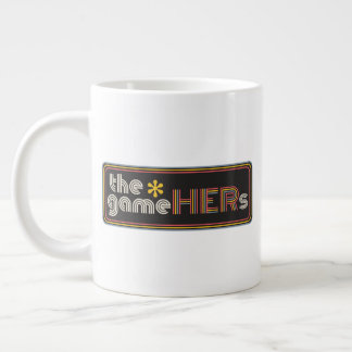 Das*SpielHERs Horizontales Logo Jumbo-Tasse