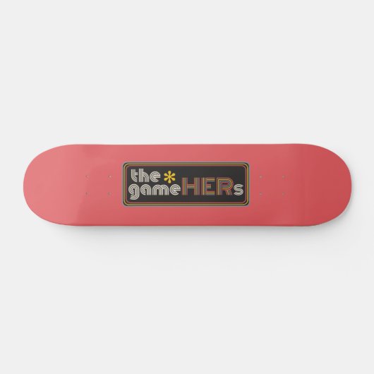 Das*SpielHERs Horizontales Logo Skateboard (Horizontal)