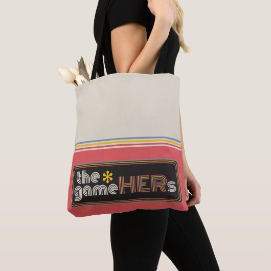 Das*SpielHERs Horizontales Logo Tasche (Von Nahem)