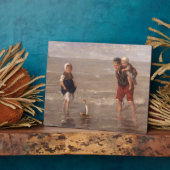 Das Spielzeugboot Fotoplatte (Seite)