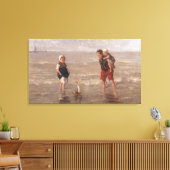 Das Spielzeugboot Leinwanddruck (Insitu (Wohnzimmer))