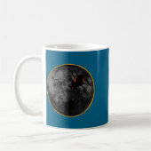 Das Spinnennetz Arachnid Mond Solar Kaffeetasse (Links)