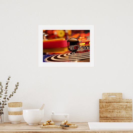 Das Spiral-Pinball-Poster Poster (Küche)