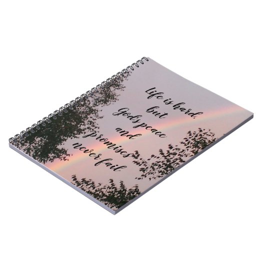 Das Spiralbuch Gottes verspricht Notizblock (Linke Seite)