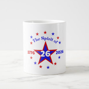 DAS SPIRIT DER 26 - SEMIQUINCENTENNIAL Jumbo-Tasse