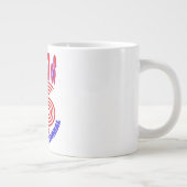 DAS SPIRIT DER 26 - SEMIQUINCENTENNIAL Jumbo-Tasse (Rechts)