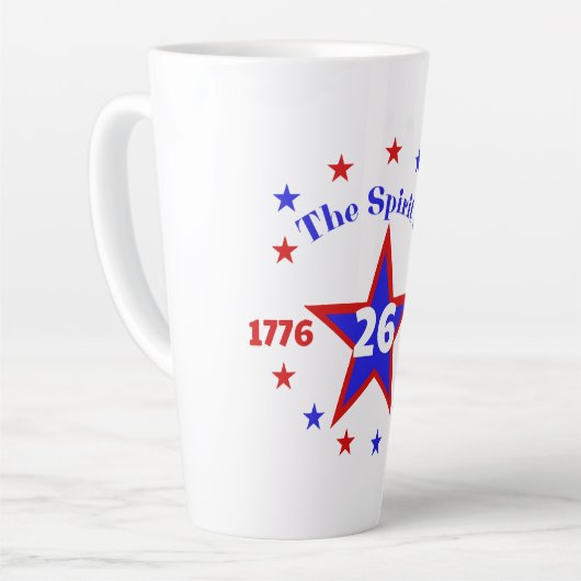 DAS SPIRIT DER 26 - SEMIQUINCENTENNIAL MILCHTASSE (Linke Ecke)