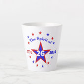 DAS SPIRIT DER 26 - SEMIQUINCENTENNIAL MILCHTASSE (Vorderseite)