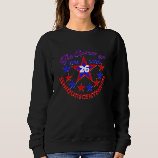 DAS SPIRIT DER 26 - SEMIQUINCENTENNIAL SWEATSHIRT (Vorderseite)