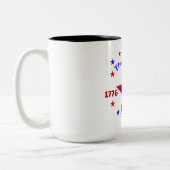 DAS SPIRIT DER 26 - SEMIQUINCENTENNIAL ZWEIFARBIGE TASSE (Links)