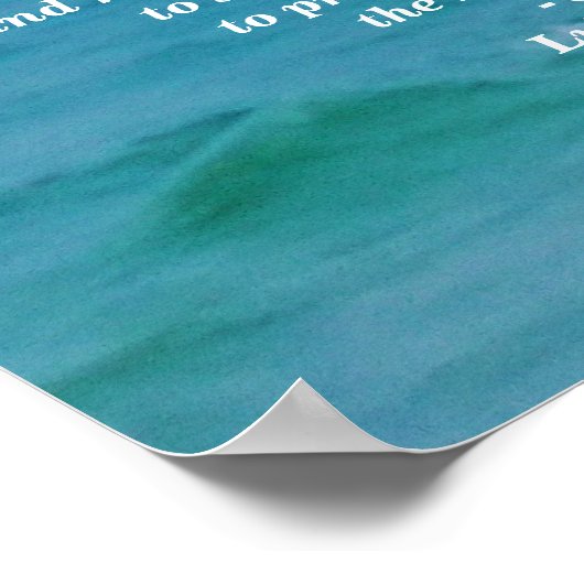 DAS SPIRIT DES HERRN POSTER (Ecke)