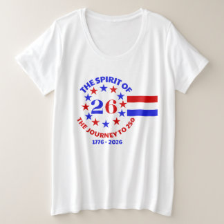 DAS SPIRIT VON 26: DIE REISE BIS 250 GROßE GRÖßE T-Shirt