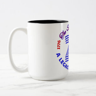 DAS SPIRIT VON 26 - EIN RECHT DER FREIHEIT ZWEIFARBIGE TASSE