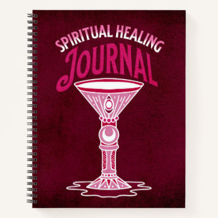 Das spirituelle Heiljournal Notizblock