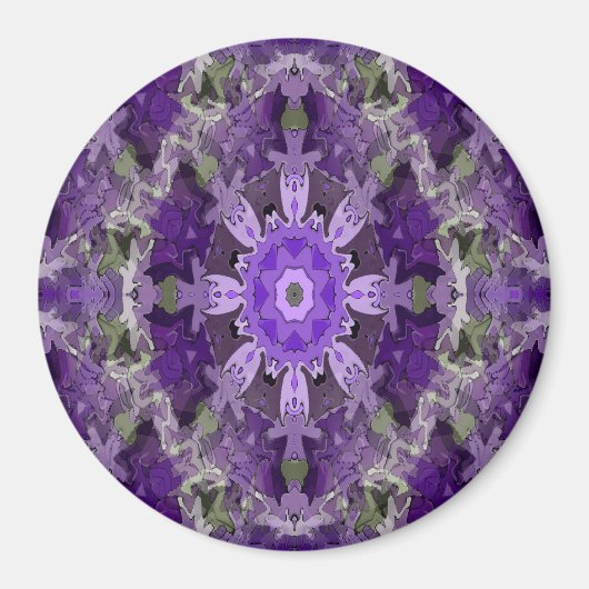 Das spirituelle Mandala... Magnet (Vorne)