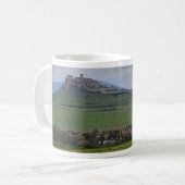 Das Spis Schloss das größte Schloss des zentralen Kaffeetasse (Vorderseite Links)
