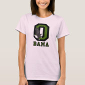Das SpitzenShirt der Obama-Uni-Art-Frauen T-Shirt (Vorderseite)
