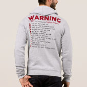 Das Spondylitis der Männer Ankylosing Hoodie (Rückseite)