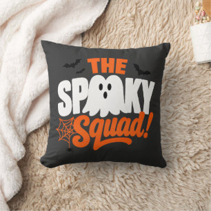 Das Spooky Squad Halloween-Design Kissen