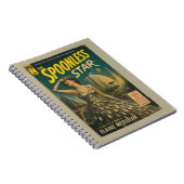 Das Spoonless Star Scifi Buchcover Journal Notizblock (Rechte Seite)