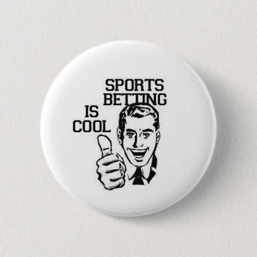 DAS SPORT-WETTEN IST COOL BUTTON (Vorderseite)