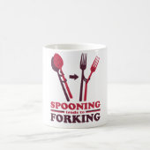 Das Sprechen führt dazu, Liebe zu erzwingen Romant Kaffeetasse (Mittel)